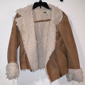 Tan Fur Lined Jacket